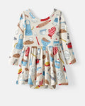 Little Chef Twirl Dress with Bodysuit