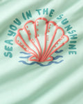 Sparkling Seas Puff Sleeve Tee
