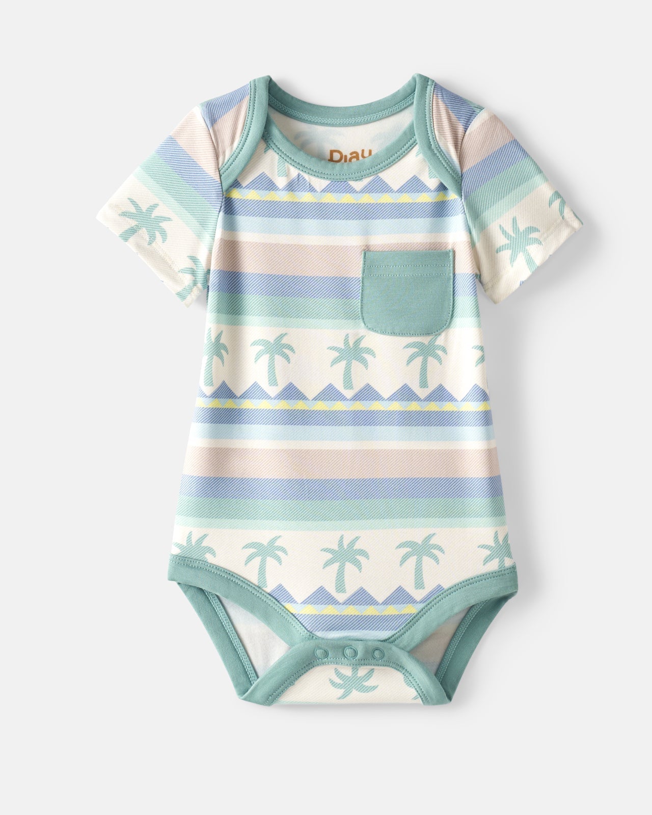 Swell Stripes Pocket Bodysuit