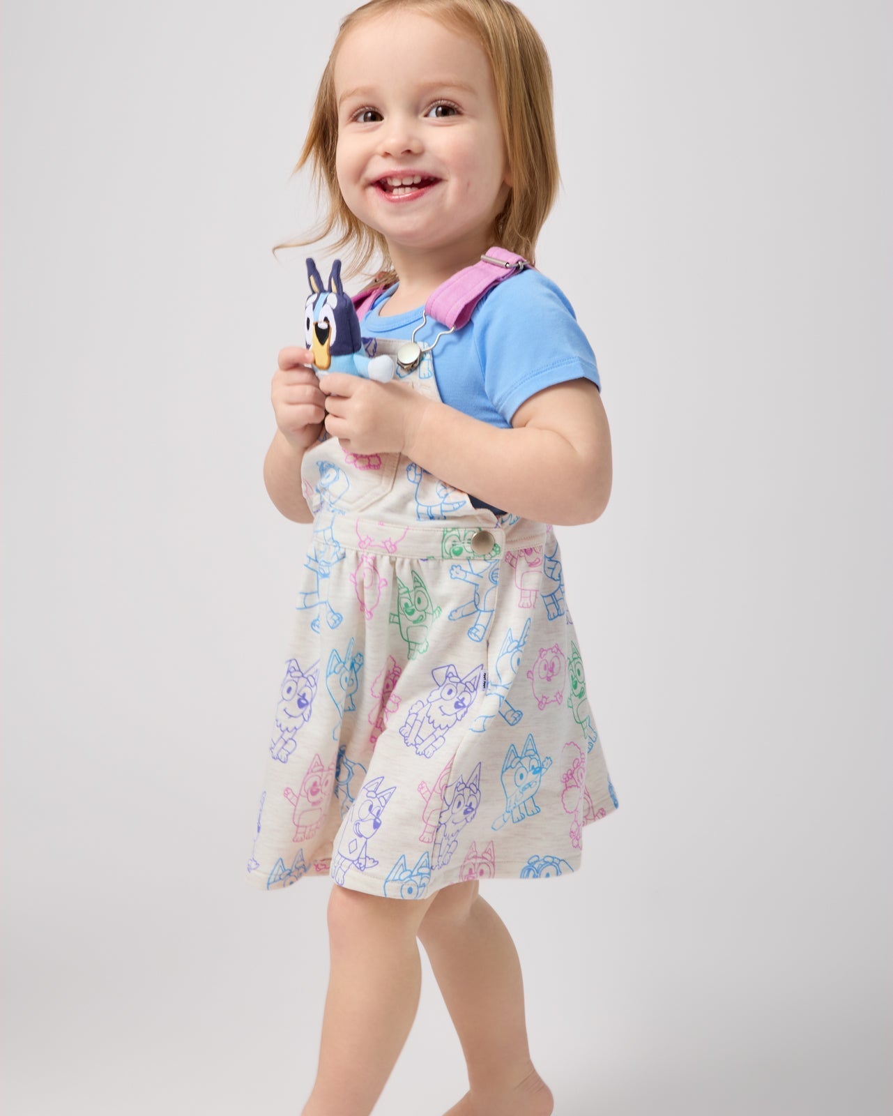 Bluey Playtime Crew Skirt Overall