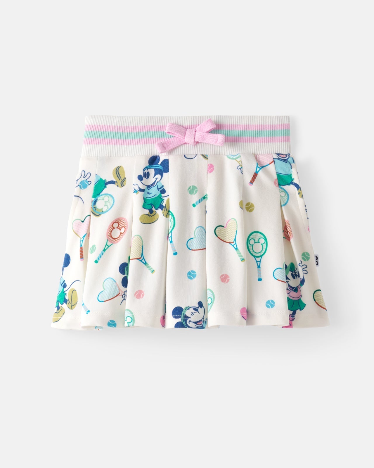 Disney Mickey Mouse & Minnie Mouse Match Pleated Skort