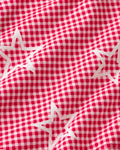 Celebration Gingham Bow Back Bubble Romper