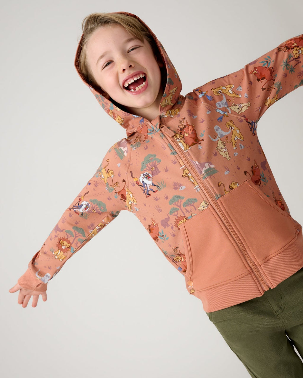 Disney Simba's Safari Zip Hoodie