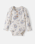 Lullaby Sky Henley Bodysuit