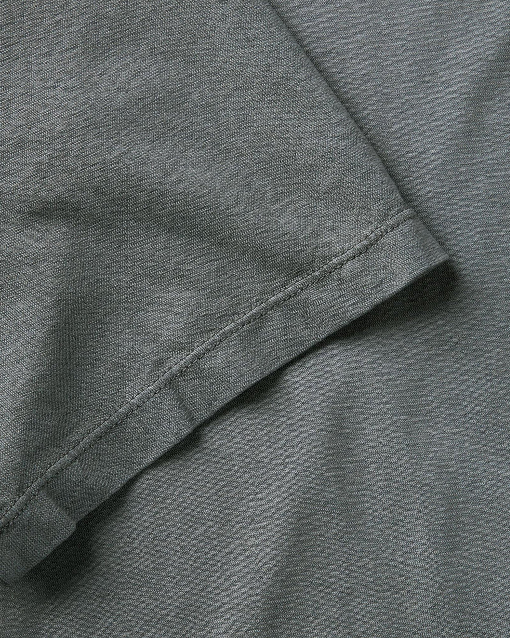 The Cotton Hemp Tee in Faded Black