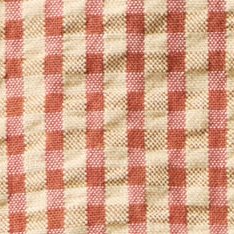 The Short Sleeve Jack in Brick Check Seersucker