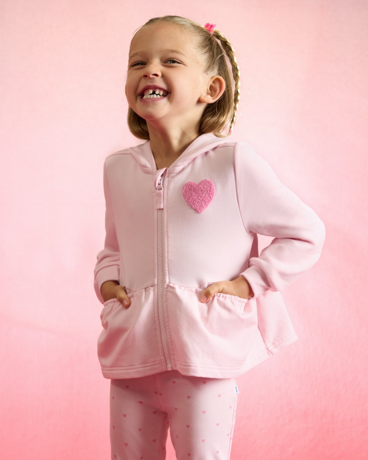 Little Love Flare Zip Hoodie