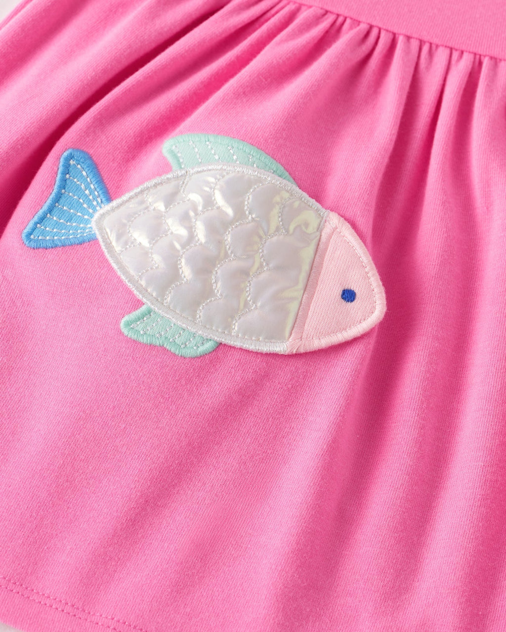 Sparkling Scales Empire Tunic Top with Bloomer