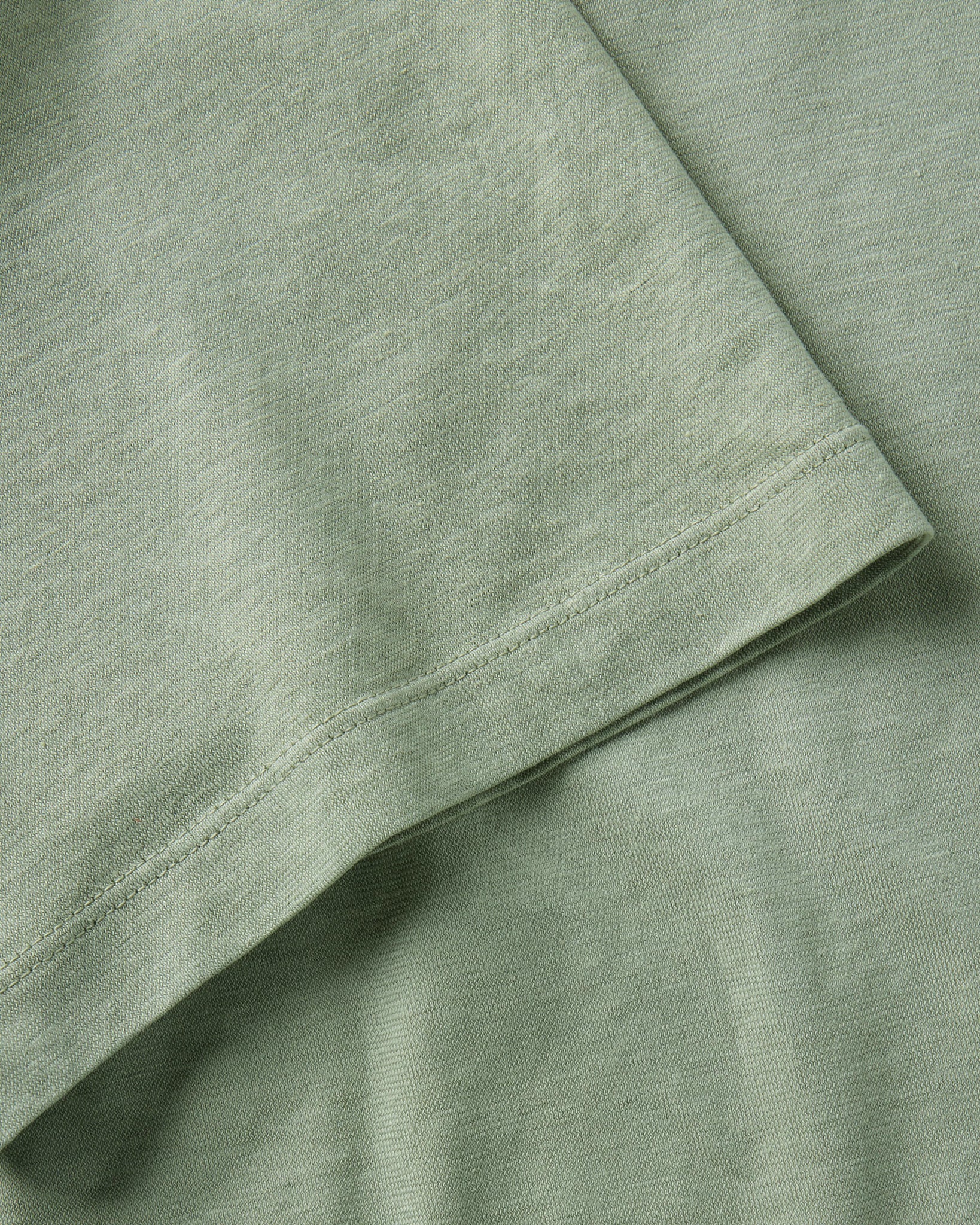 The Cotton Hemp Polo in Sage
