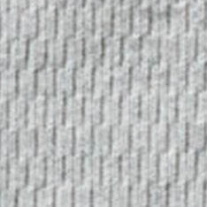 The Organic Cotton Crew in Heather Grey Waffle