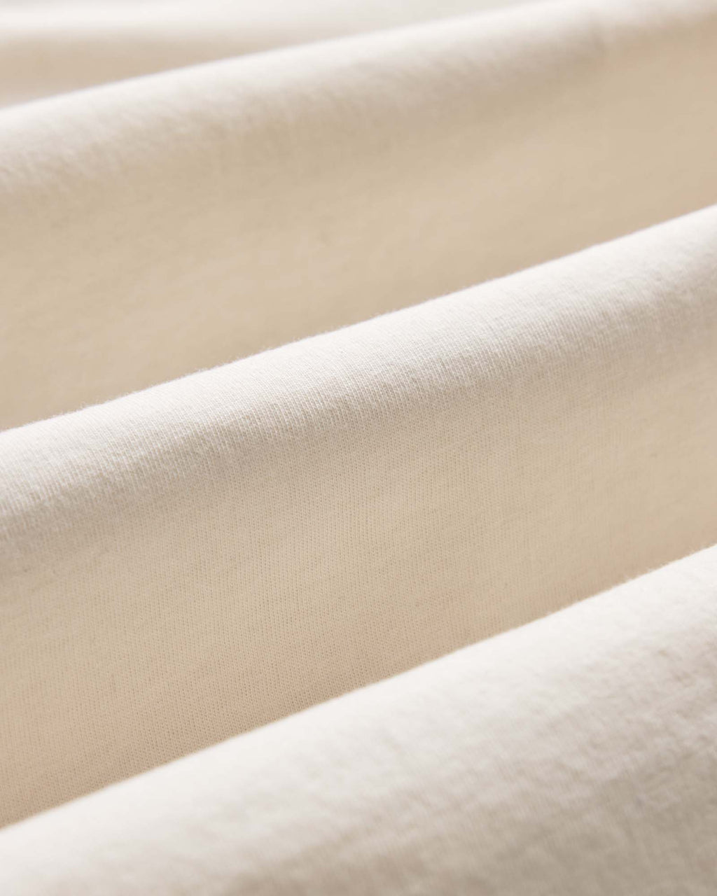 The Organic Cotton Long Sleeve Tee in Vintage White