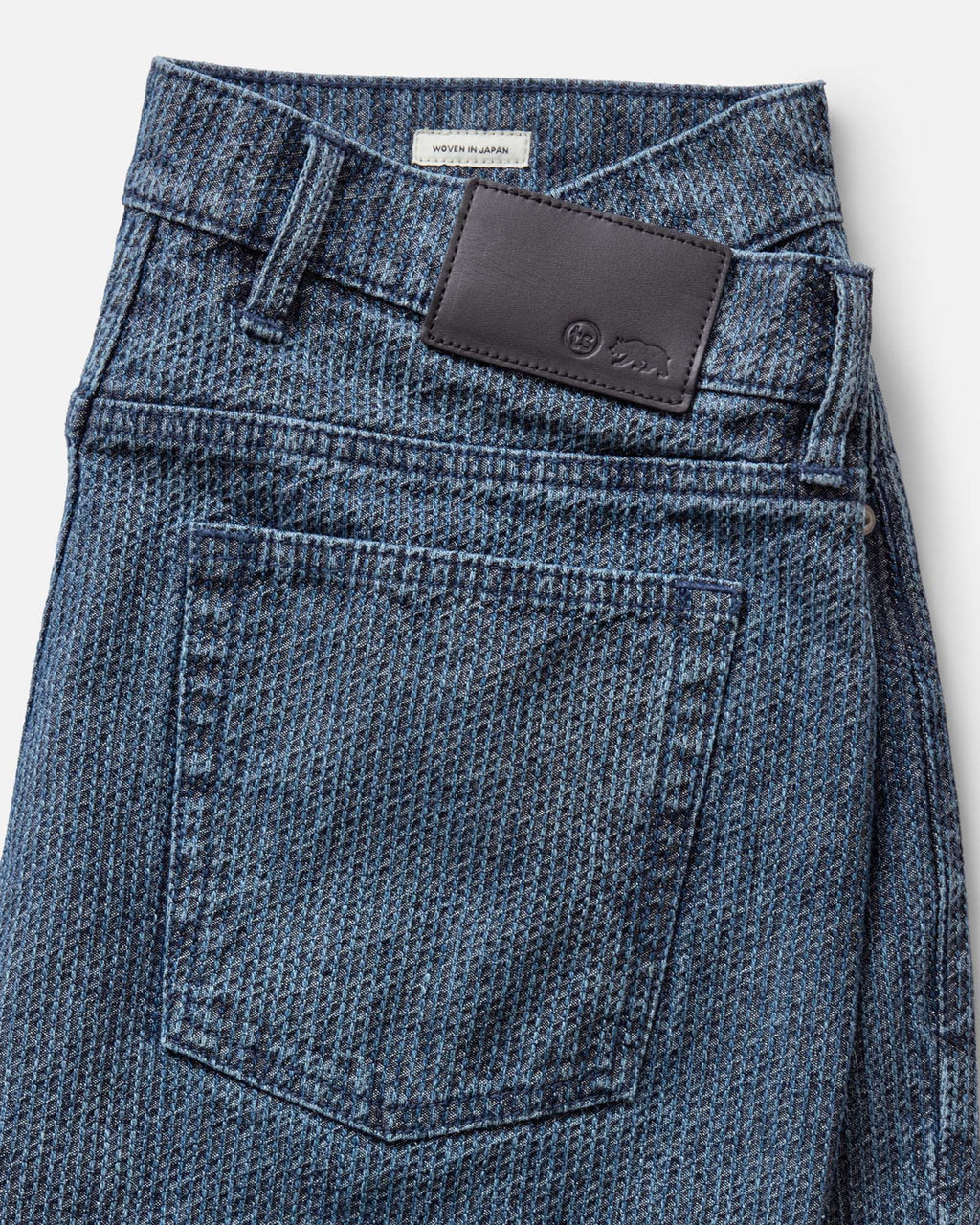 The Democratic Jean in Japanese Washed Indigo Sashiko