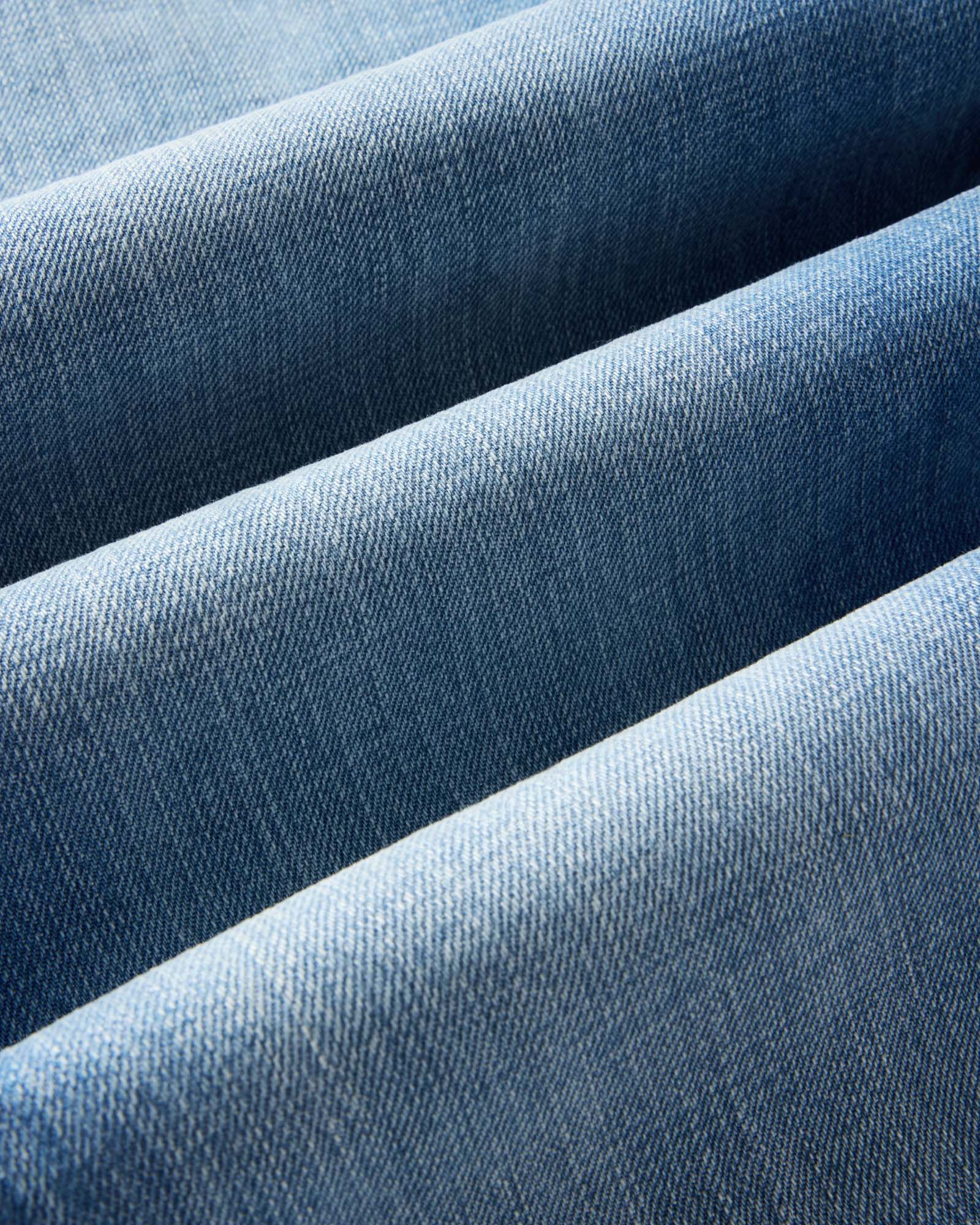 The Democratic Jean in Light Wash Organic Selvedge