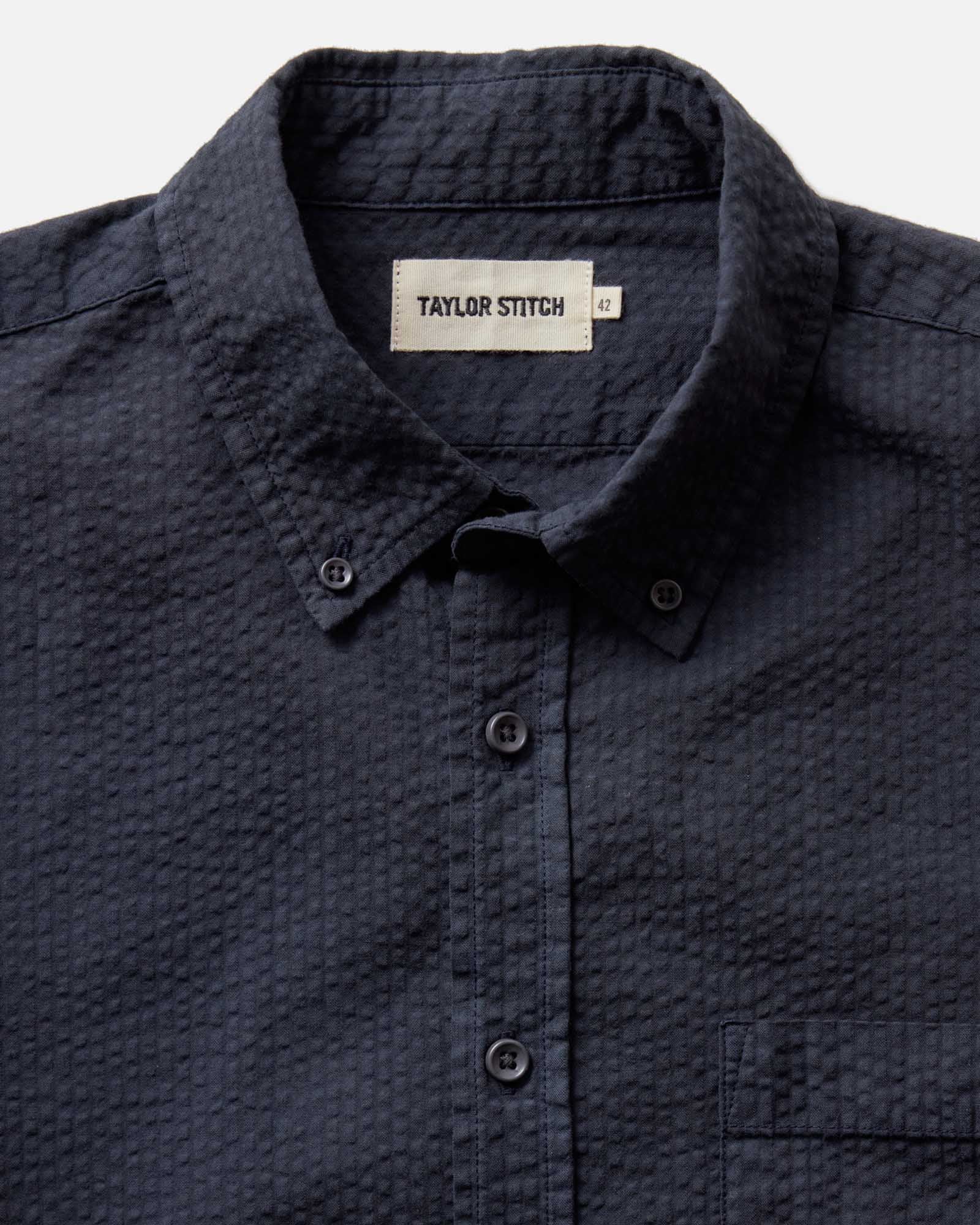 The Jack in Dark Navy Seersucker