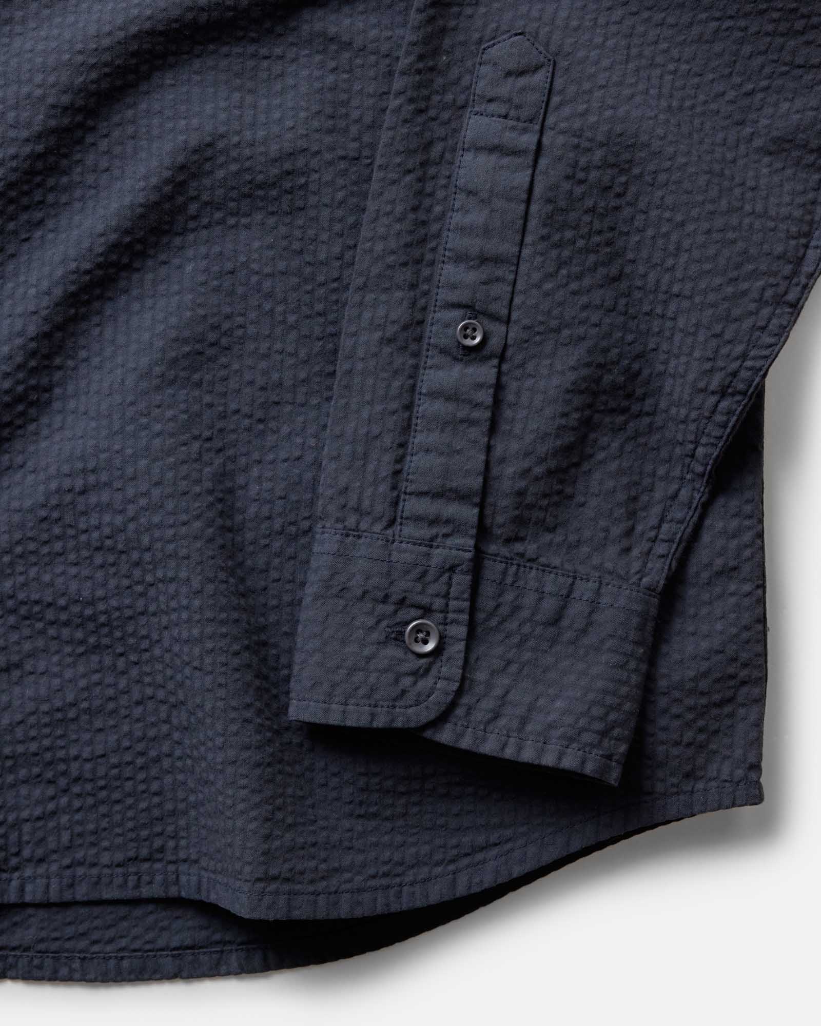 The Jack in Dark Navy Seersucker
