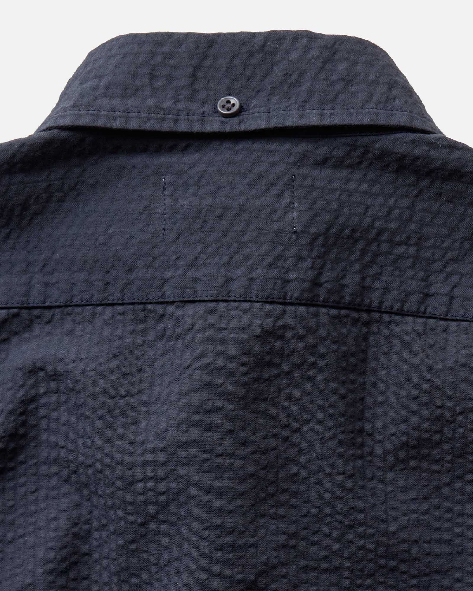 The Jack in Dark Navy Seersucker