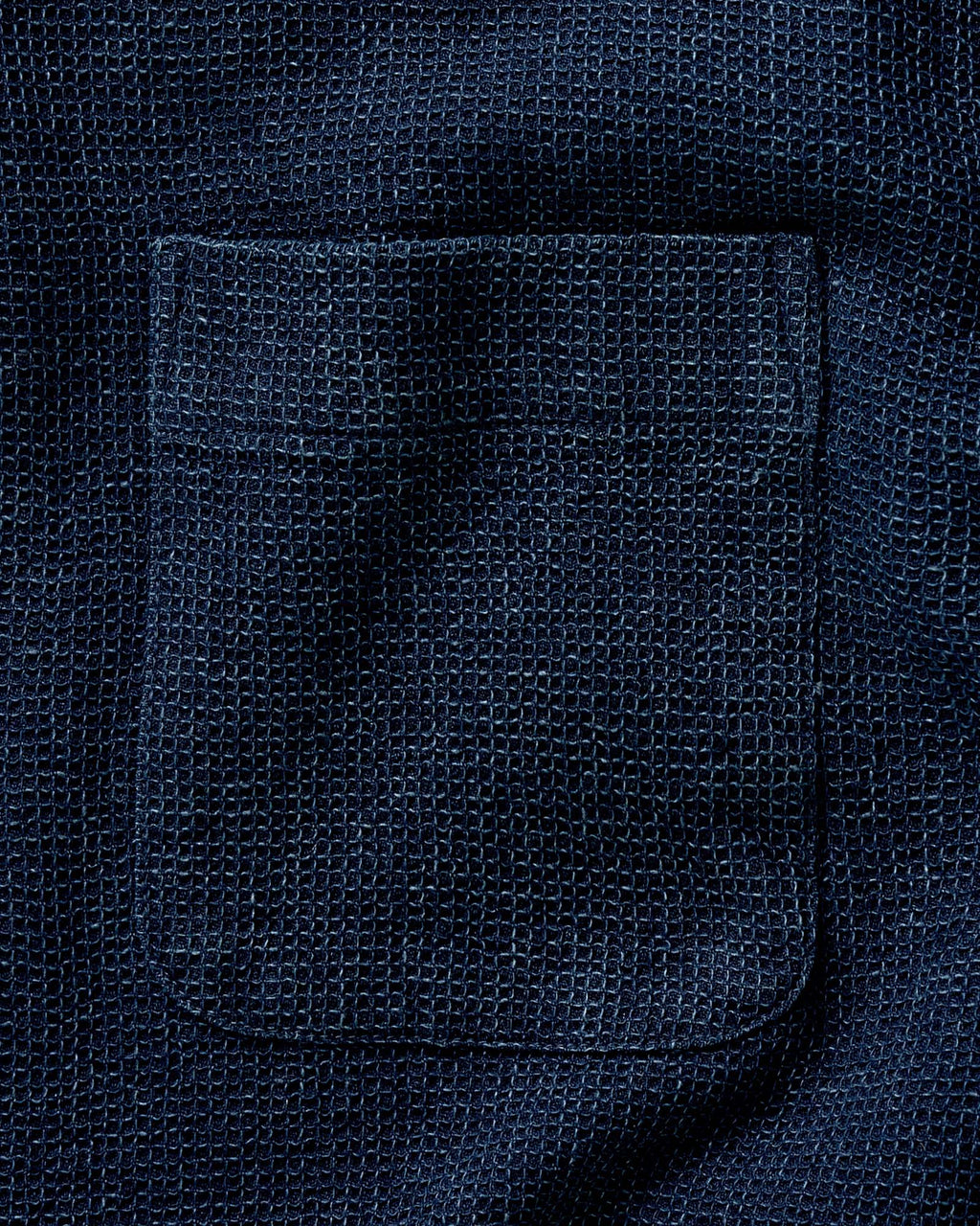 The Jack in Rinsed Indigo Waffle