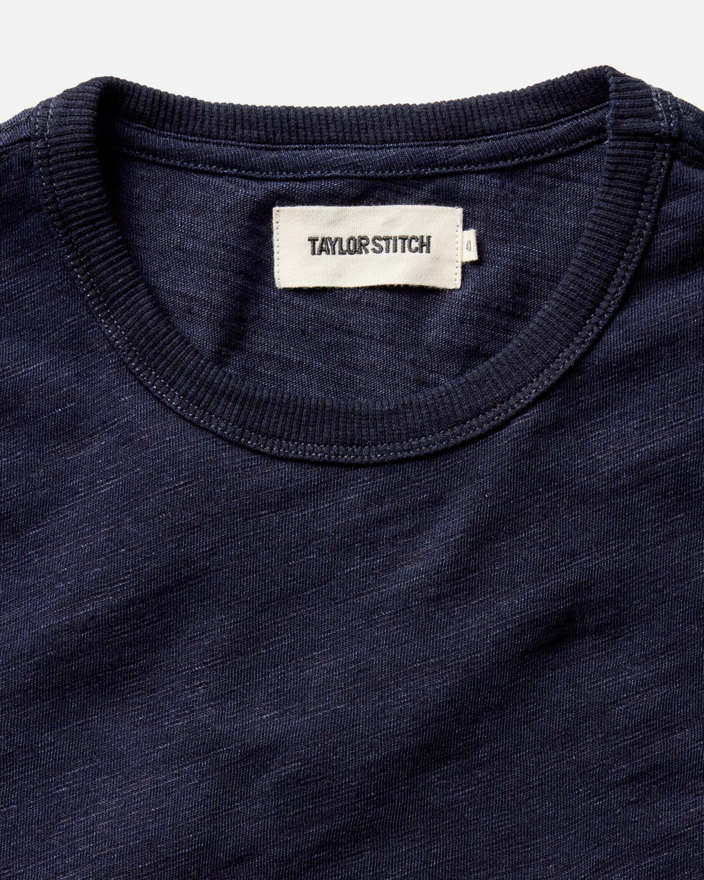 The Slub Tee in Rinsed Indigo