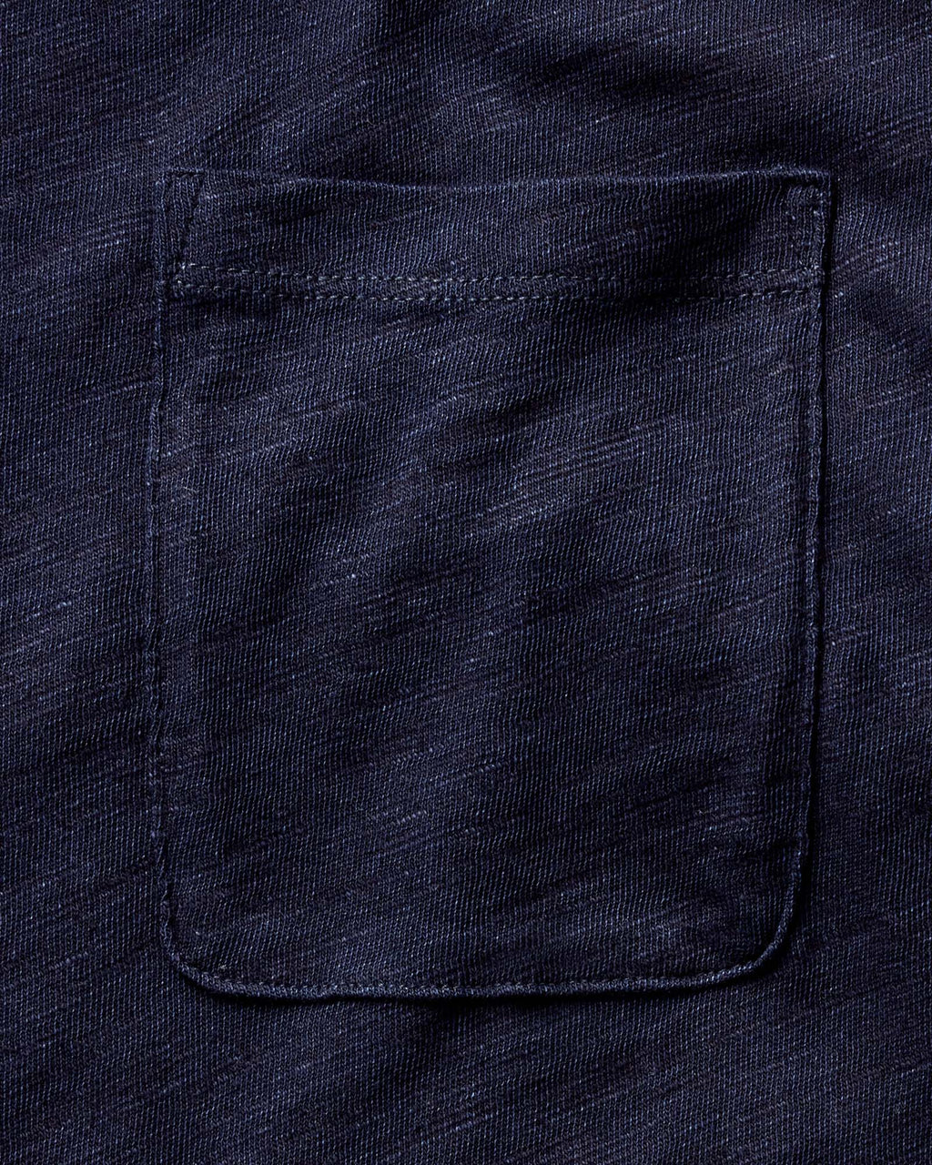 The Slub Tee in Rinsed Indigo