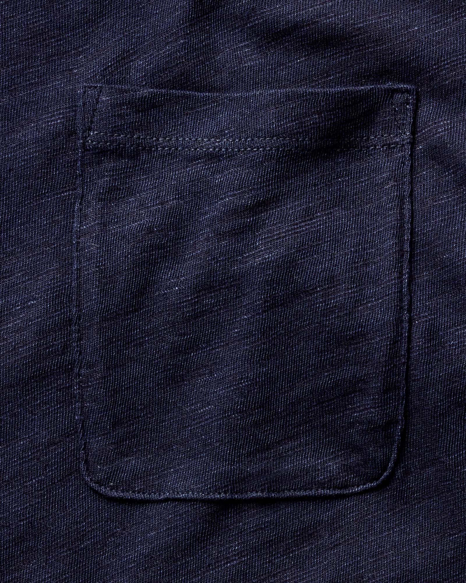 The Slub Tee in Rinsed Indigo