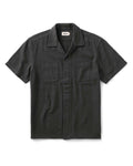 The Conrad Shirt in Faded Black Linen