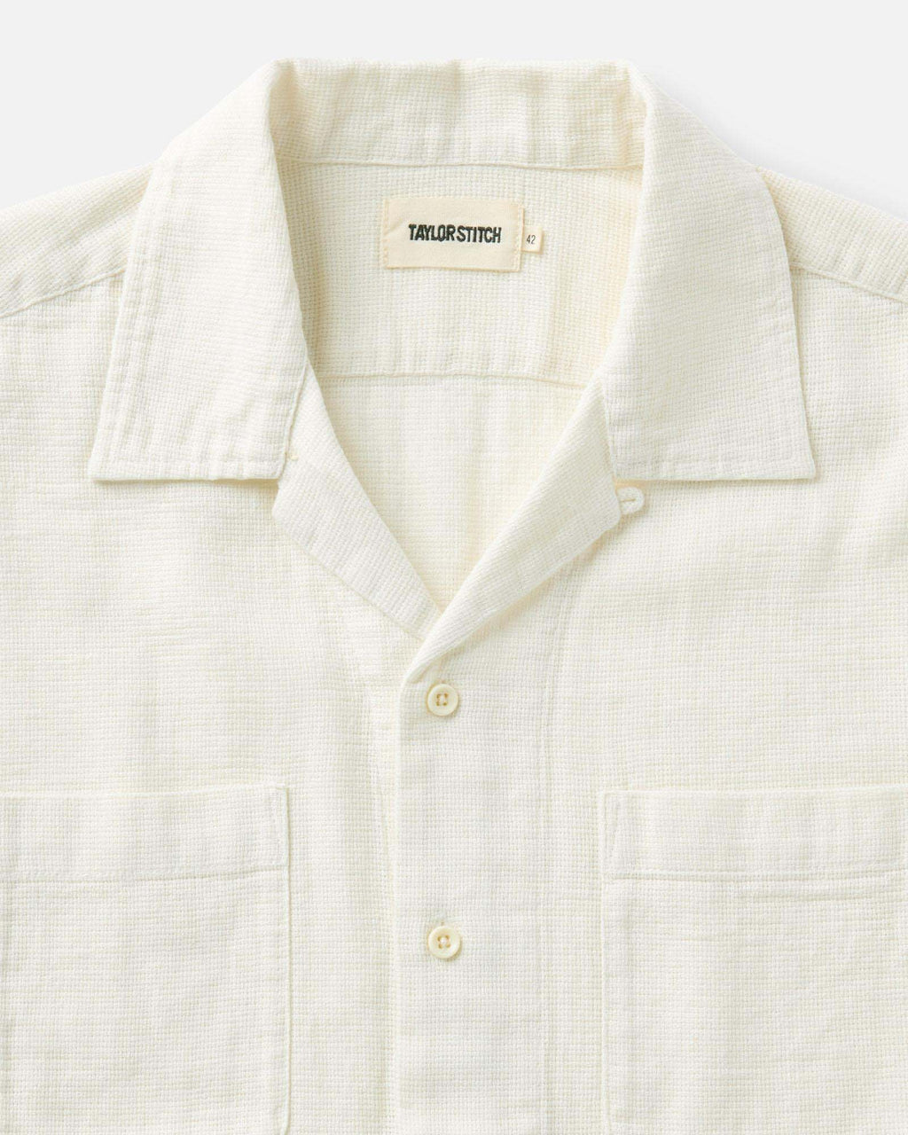 The Conrad Shirt in Vintage White Linen