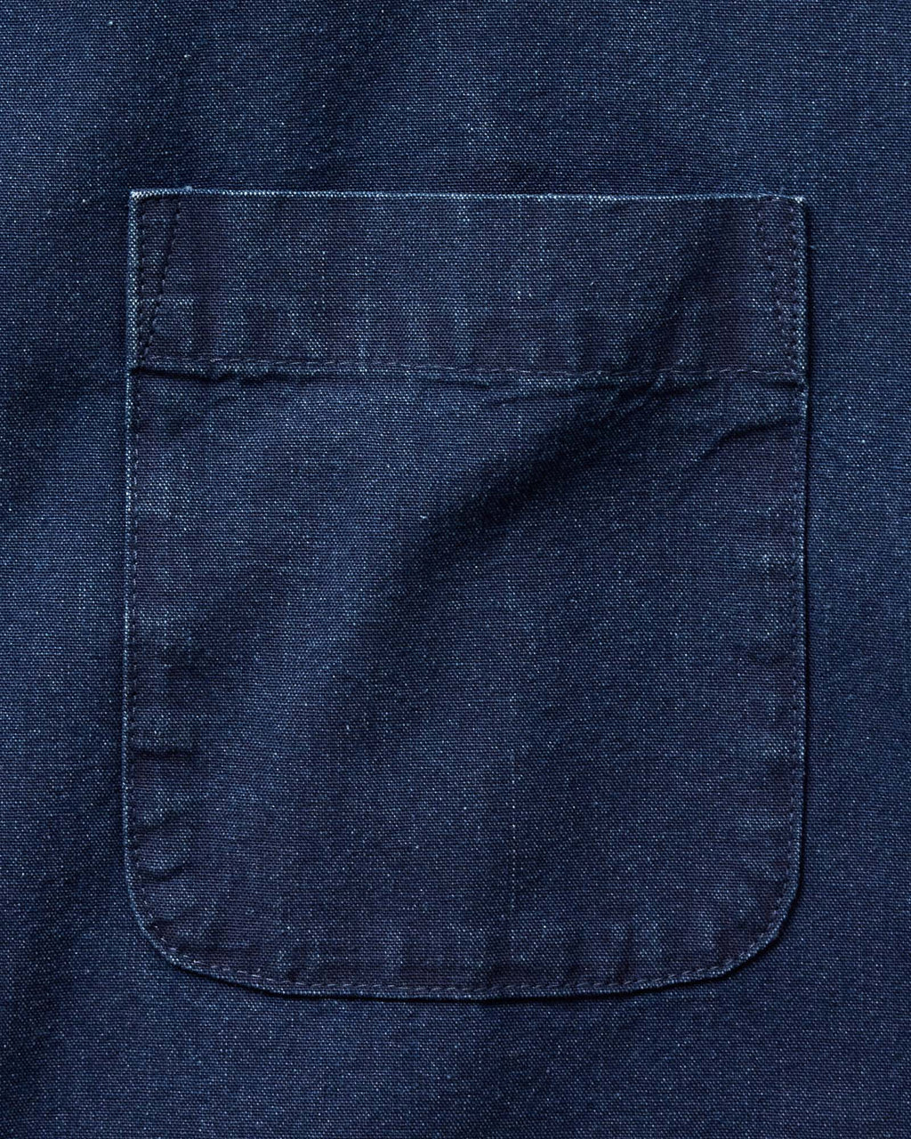 The Short Sleeve Jack in Rinsed Indigo Oxford