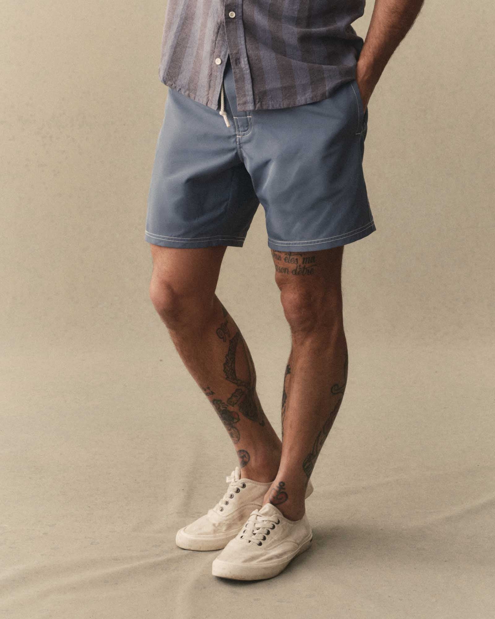 The Drift Board Short in Bluefin
