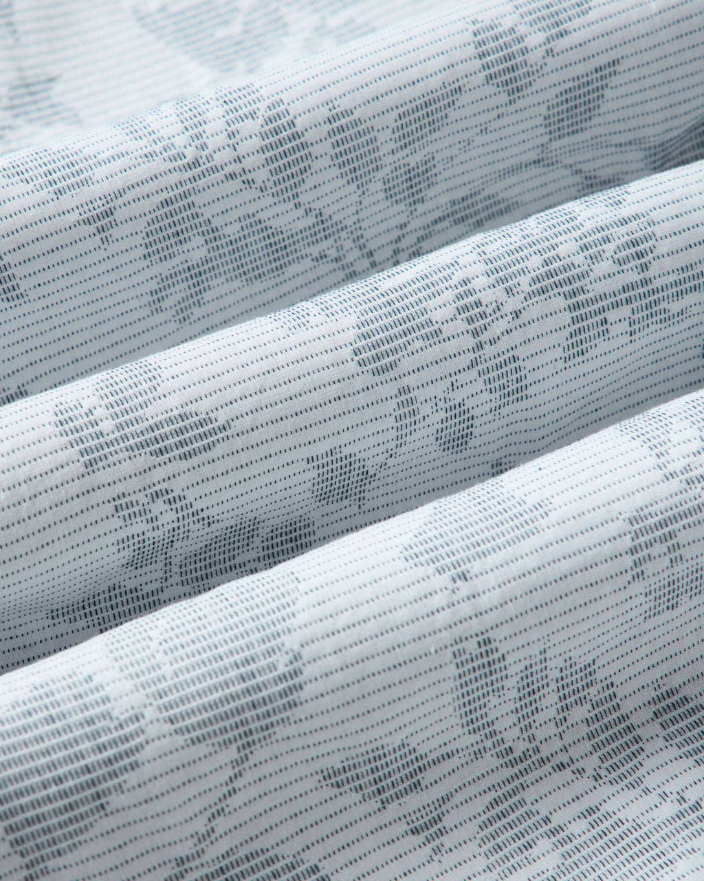The Hawthorne Shirt in Sky Blue Floral Jacquard