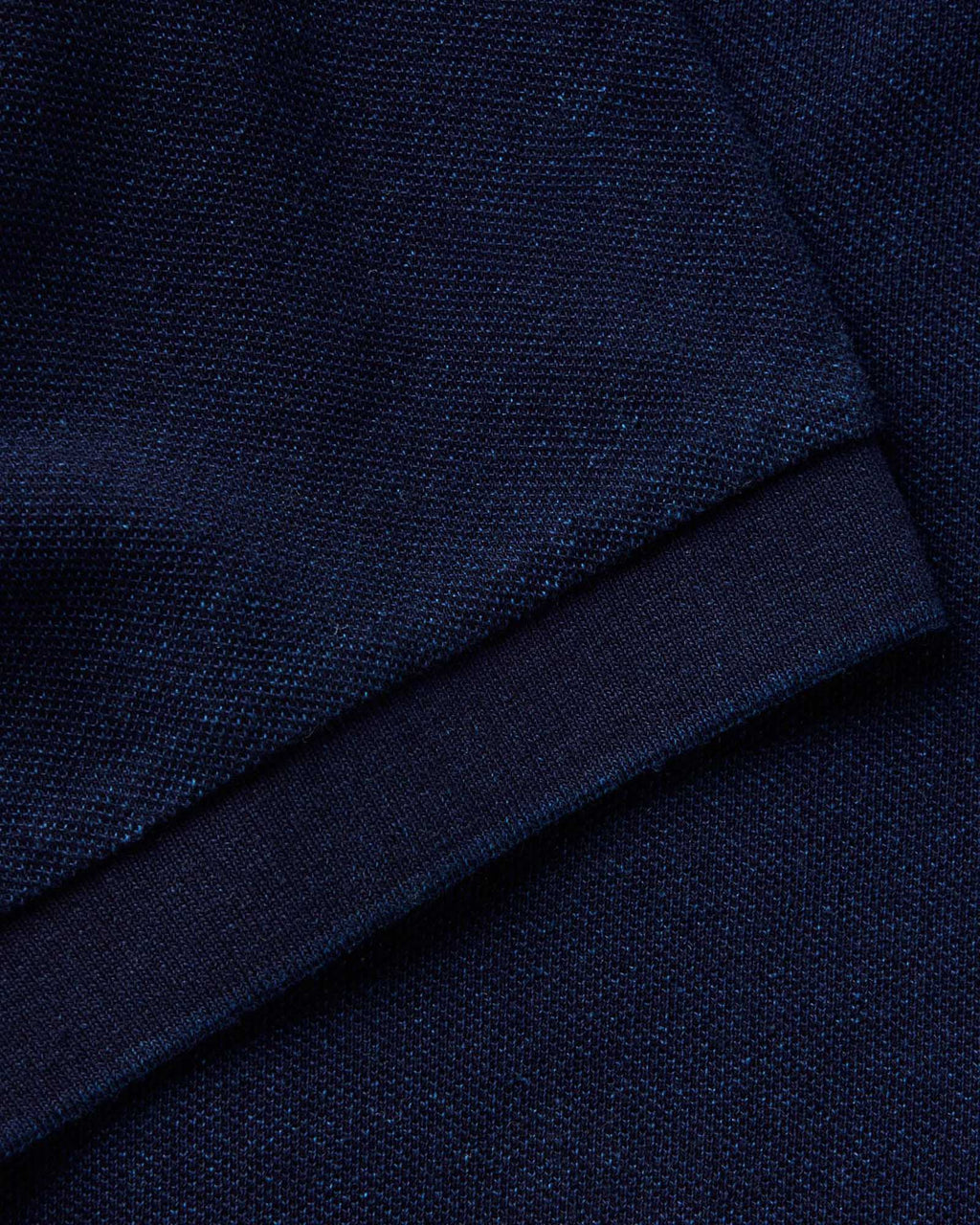 The Pacific Polo in Rinsed Indigo Pique