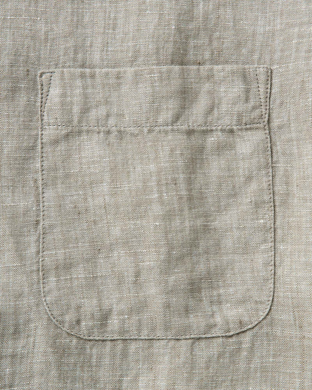 The Short Sleeve Jack in Sage Linen