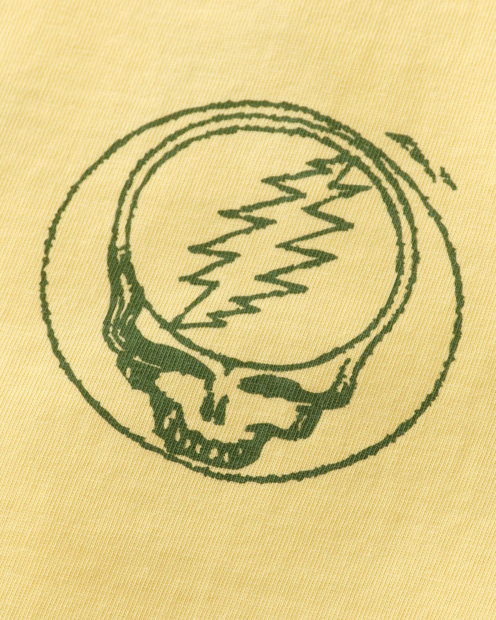 The Organic Cotton Tee in Lemon Stamp