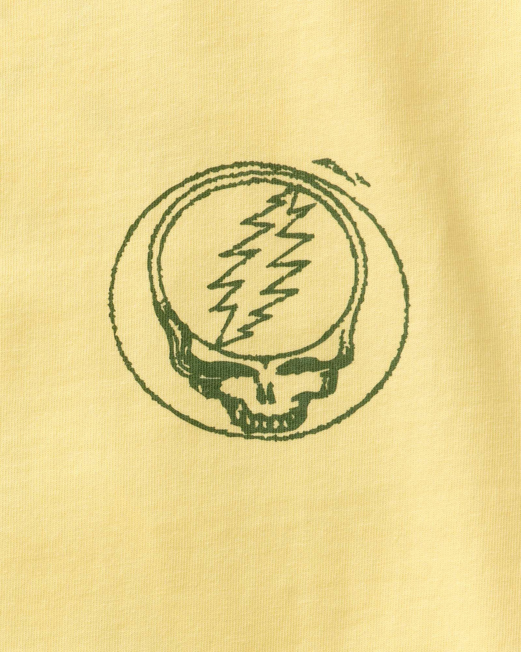 The Organic Cotton Tee in Lemon Stamp