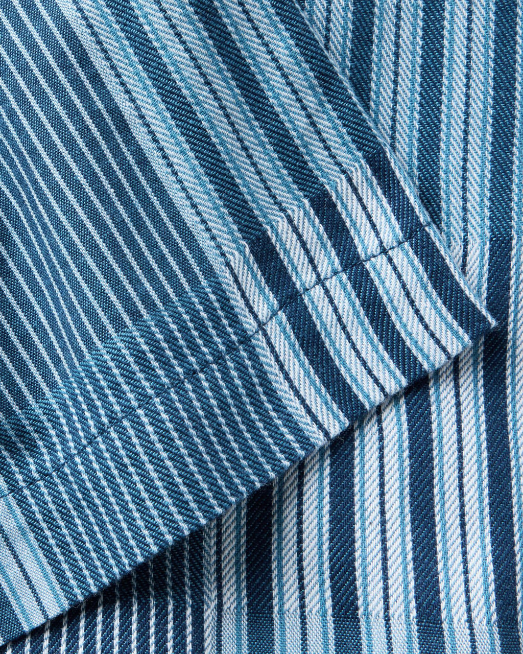 The Hawthorne Shirt in Indigo Patchwork
