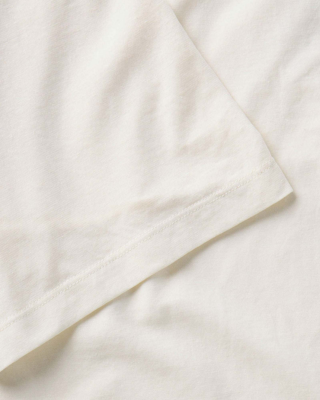 The Cotton Hemp Polo in Vintage White