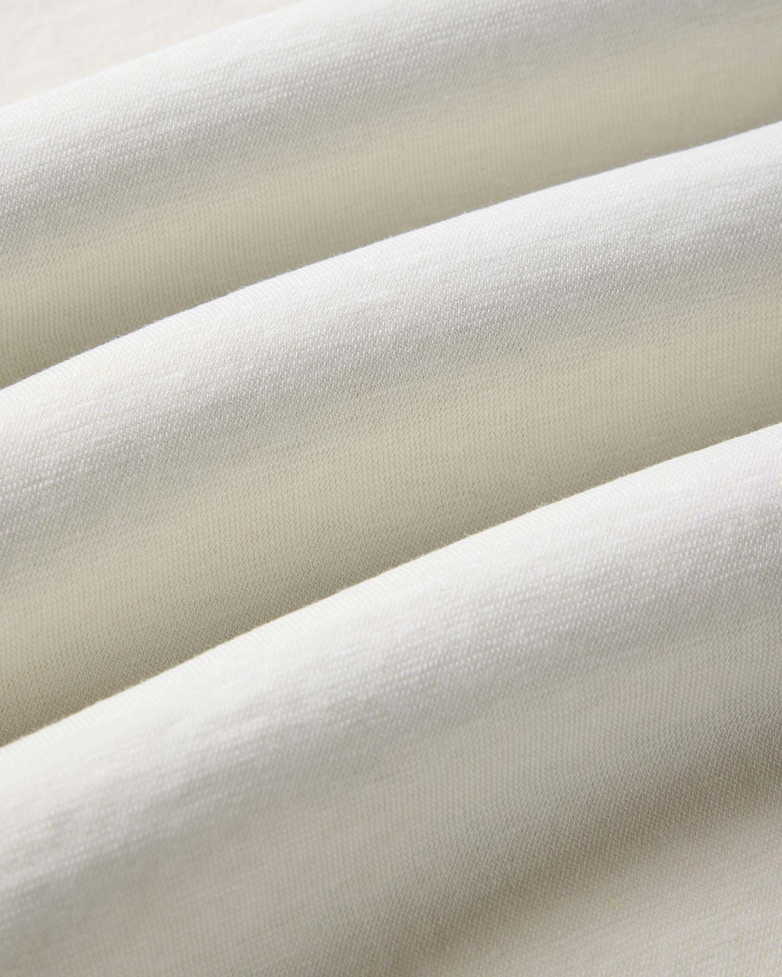 The Cotton Hemp Polo in Vintage White