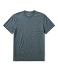 The Cotton Hemp Tee in Navy
