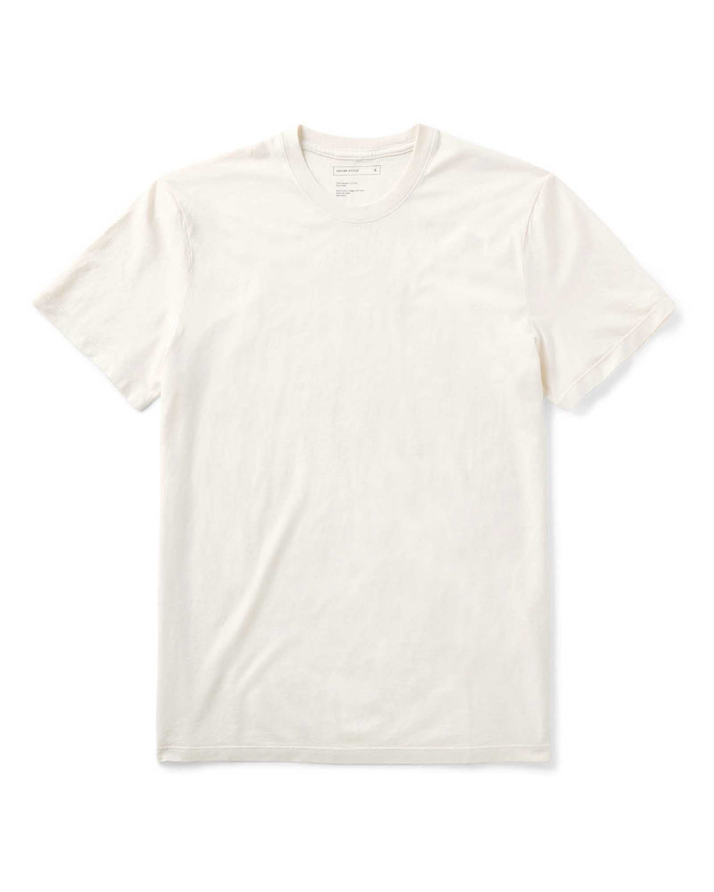 The Cotton Hemp Tee in Vintage White