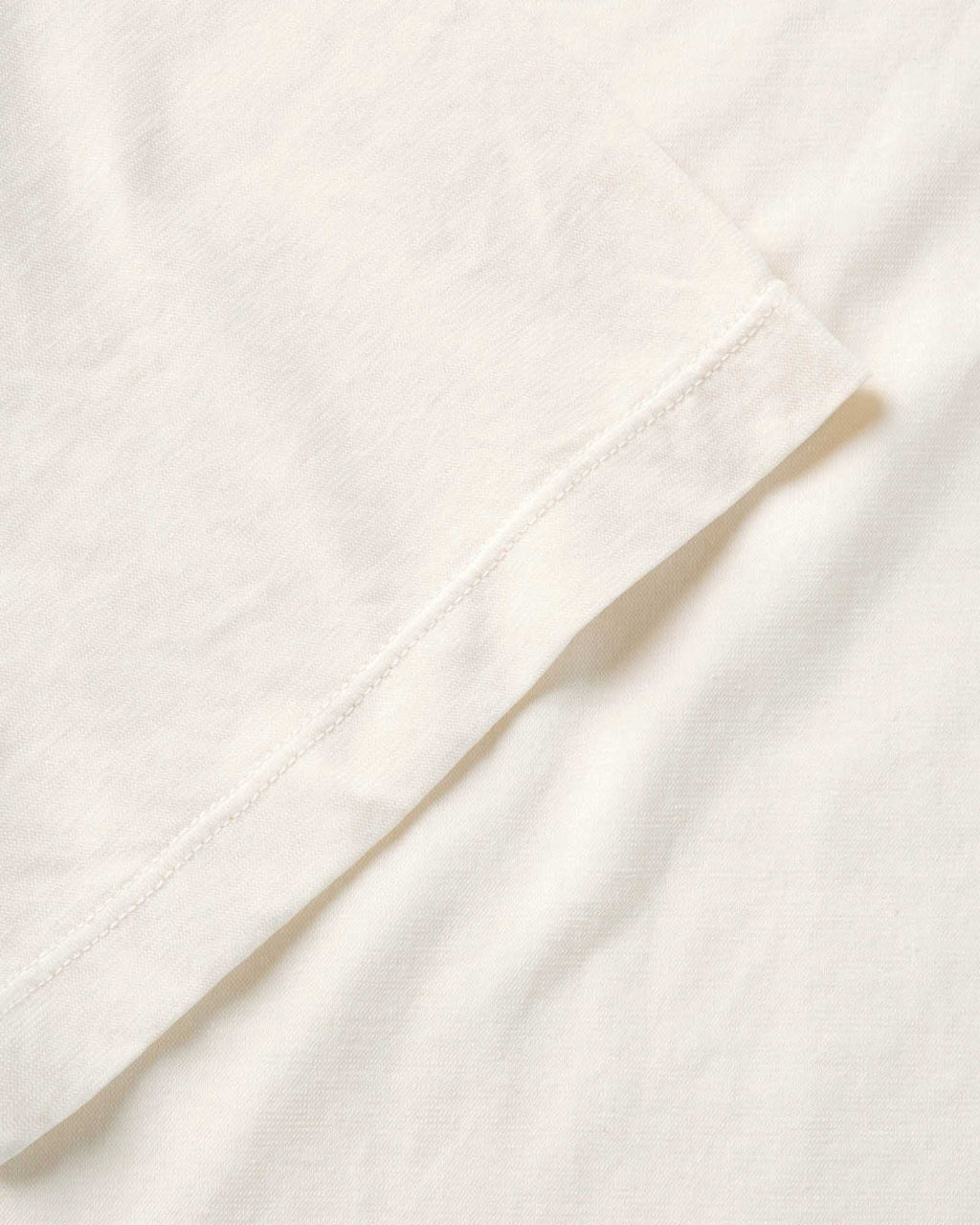 The Cotton Hemp Tee in Vintage White