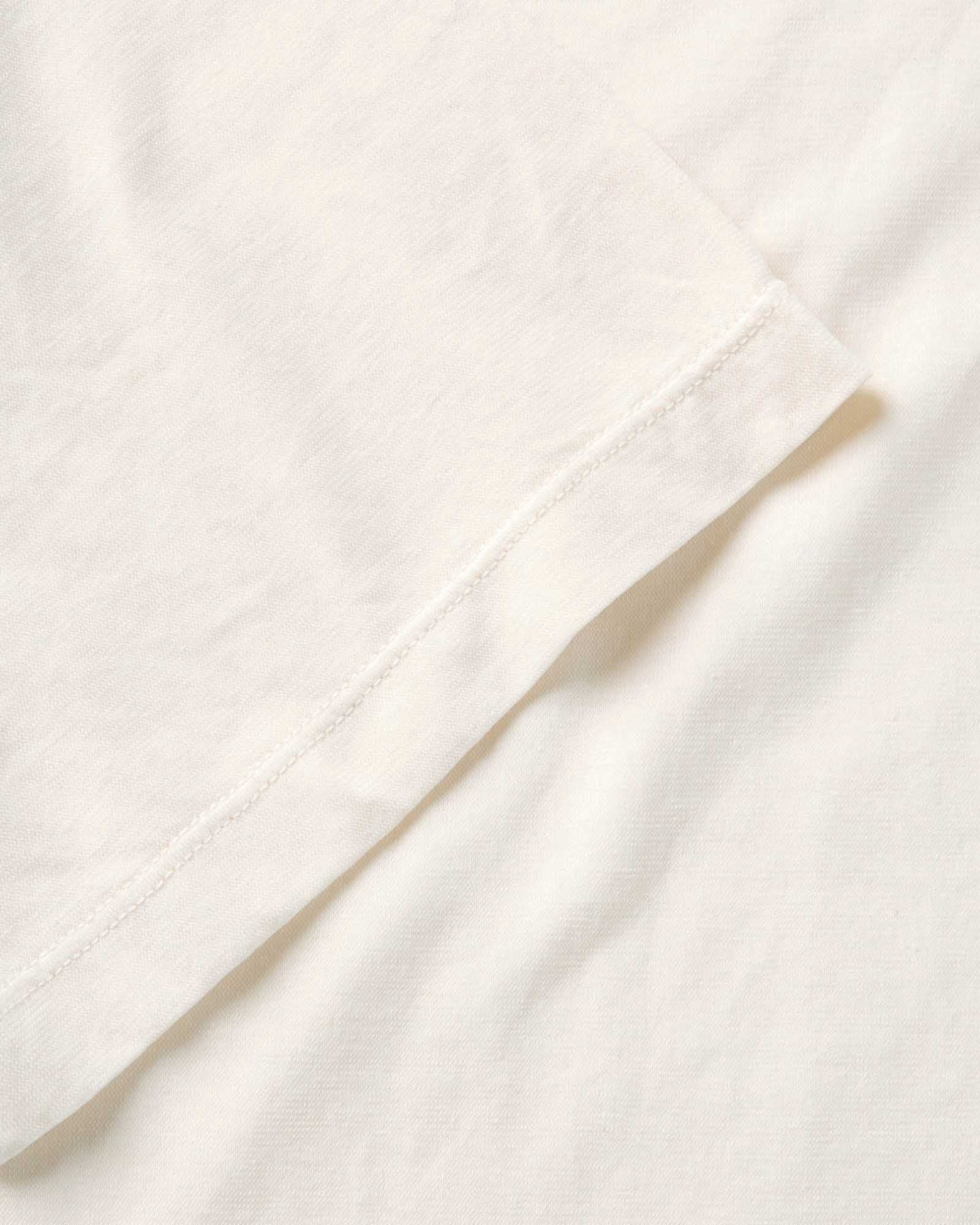 The Cotton Hemp Tee in Vintage White
