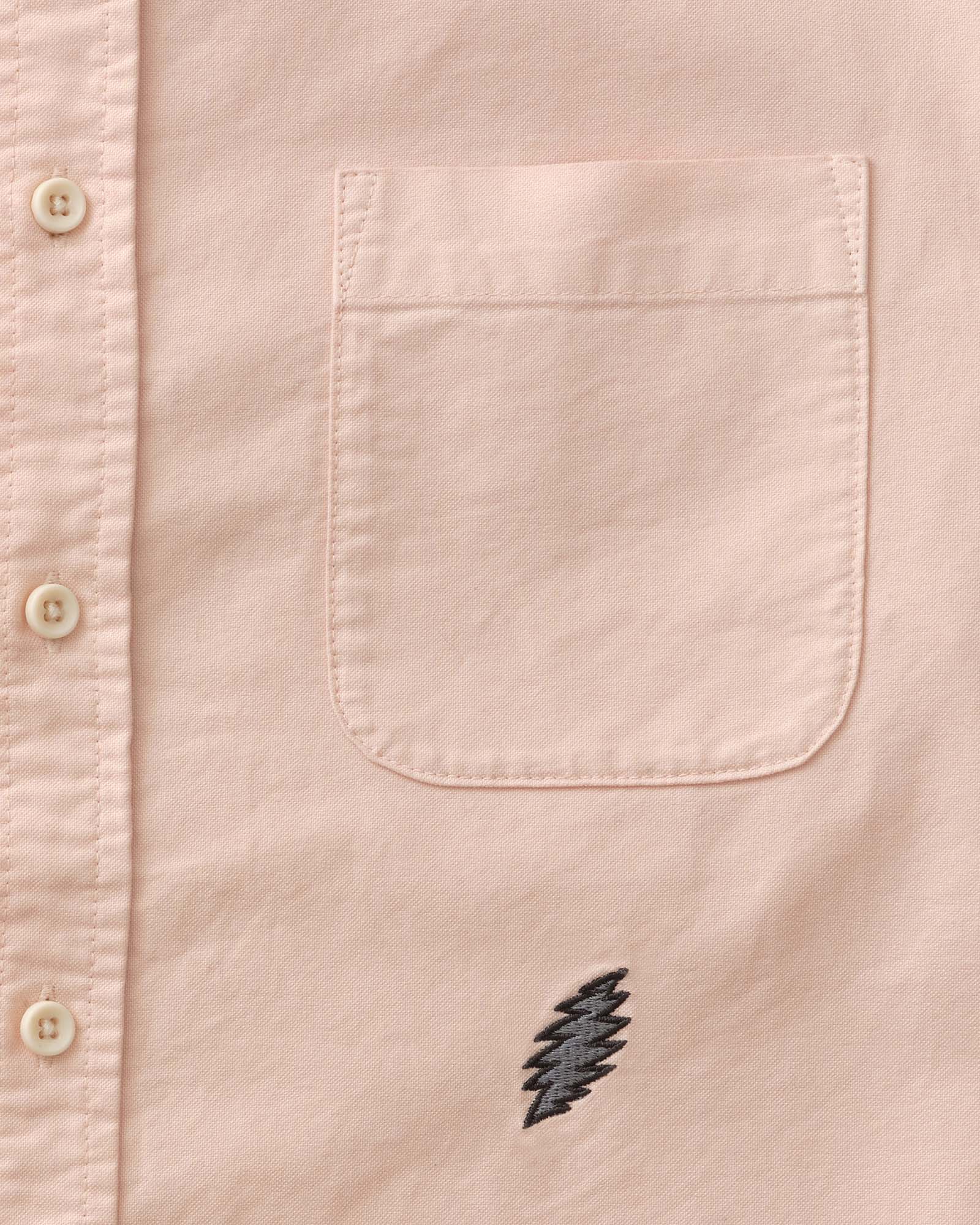 The Stageworn Jack in Pale Rose Oxford