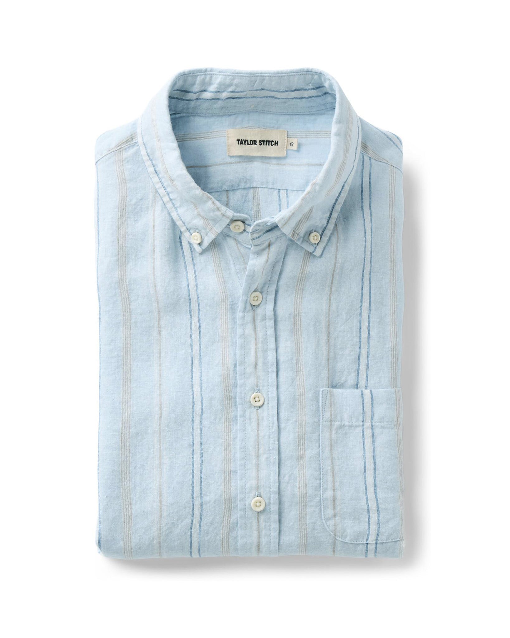 The Jack in Blue Sky Stripe Linen