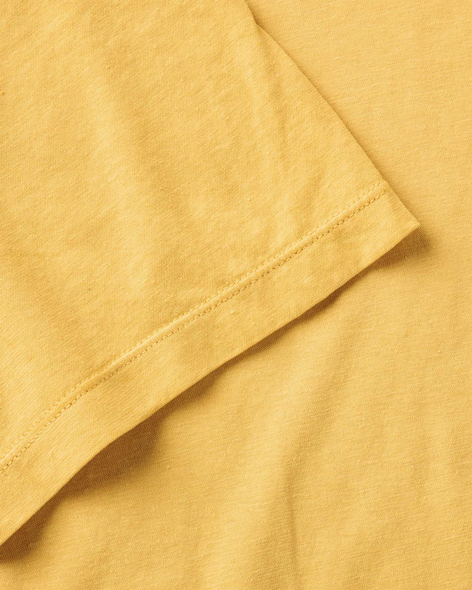 The Cotton Hemp Tee in Goldfinch