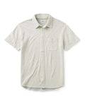 The Short Sleeve California in Heather Oat Double Knit