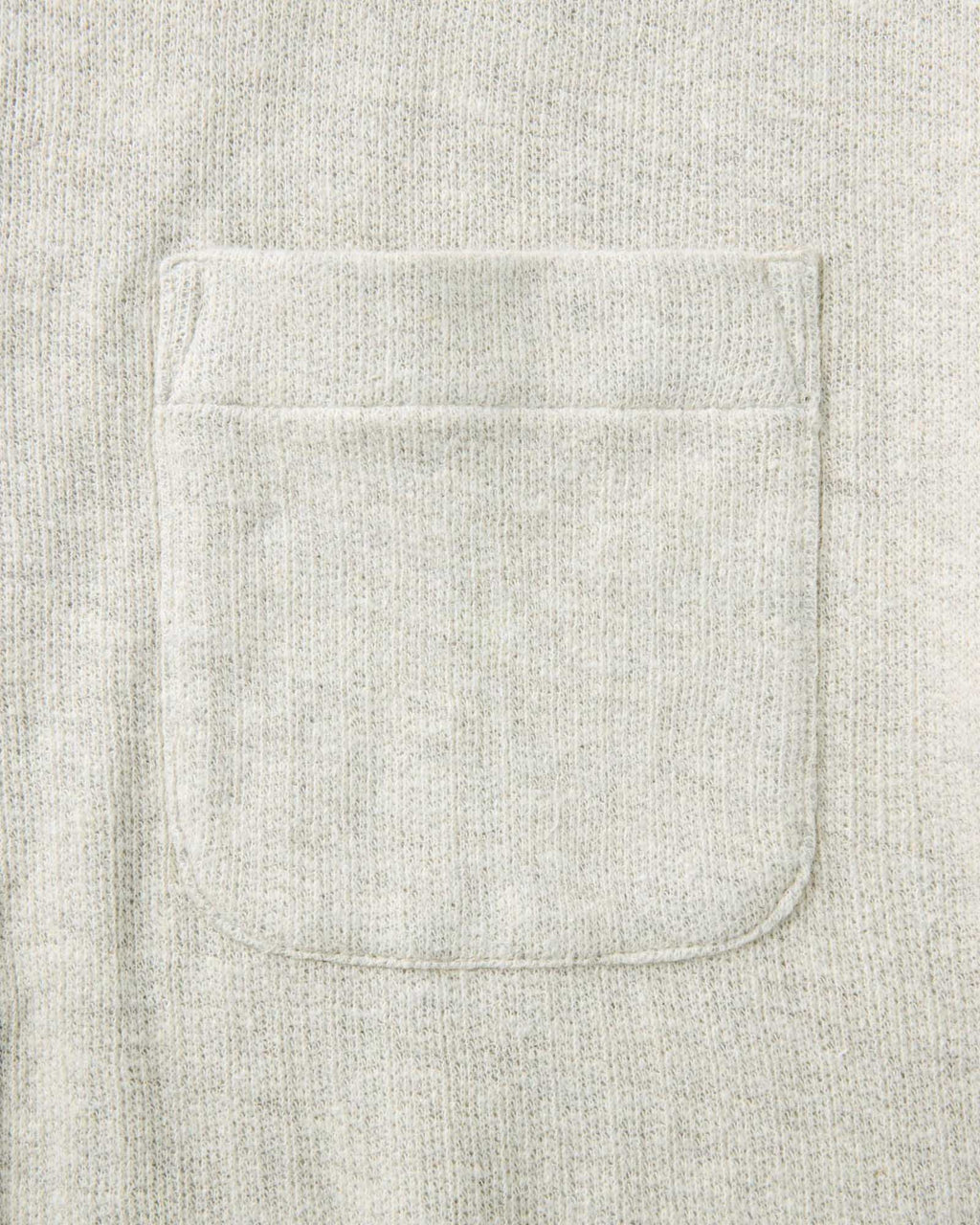 The Short Sleeve California in Heather Oat Double Knit
