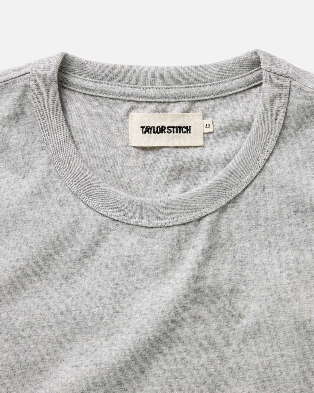 The Organic Cotton Tee in Heather Grey